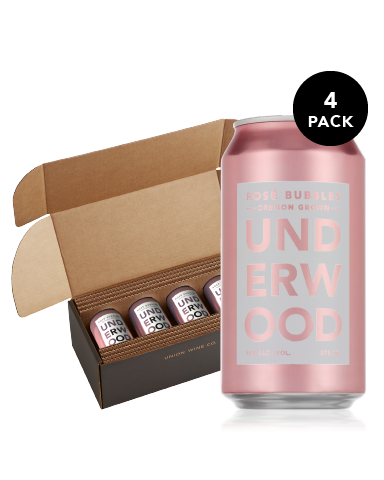 UNDERWOOD ROSÉ BUBBLES CAN - 4-PACK